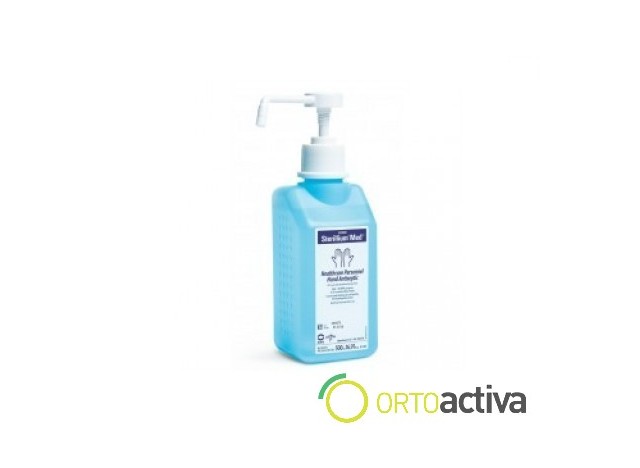 ANTISEPTICO PARA MANOS STERILLIUM 500 ml. CON VALVULA