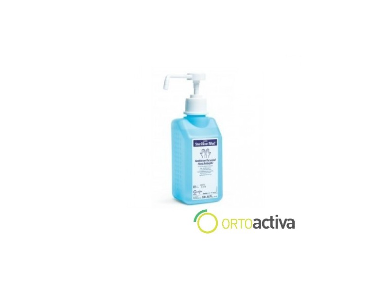 ANTISEPTICO PARA MANOS STERILLIUM 500 ml. CON VALVULA