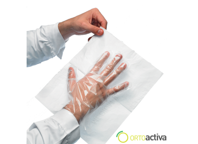 GUANTE ESTERIL PLASTICO NATURFLEX (100 unid.)