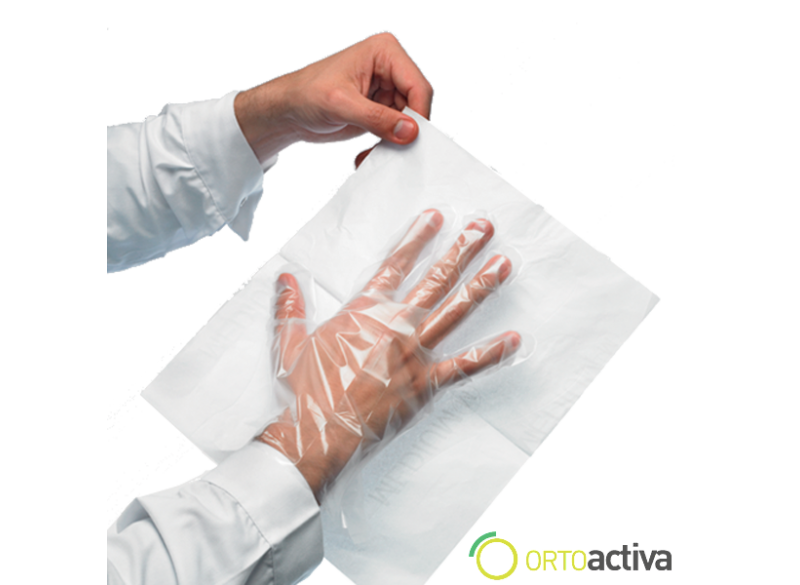 GUANTE ESTERIL PLASTICO NATURFLEX (100 unid.)