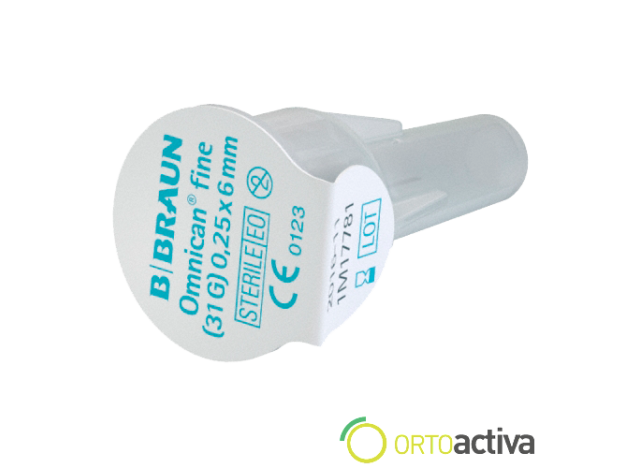 AGUJA OMNICAN FINE PARA PLUMA (100 unid)