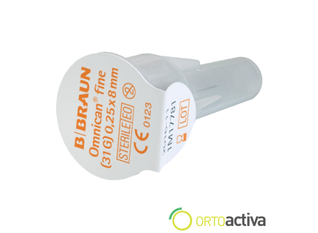 AGUJA OMNICAN FINE PARA PLUMA (100 unid)