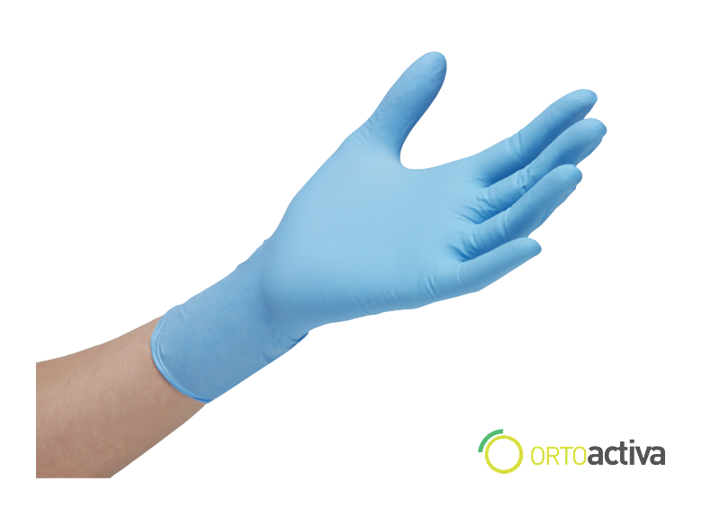 GUANTE ESTERIL NITRILO SIN POLVO NATURFLEX (50 pares)