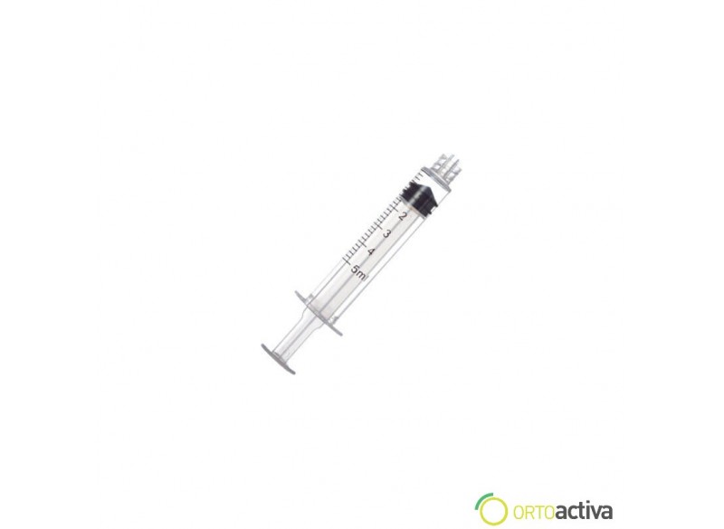 JERINGA SOL-MILLENIUM 3 CUERPOS LUER LOCK