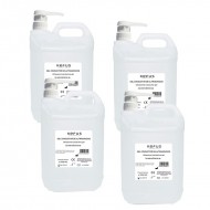 GEL ULTRASONIDOS 5000 ml. TRANSPARENTE KEFUS PACK 4 GARRAFA RIGIDA