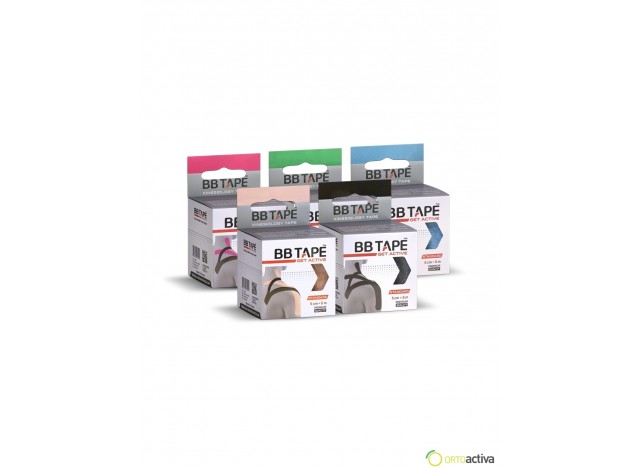 VENDAJE KINESIOLOGY BB TAPE COLORES LISOS