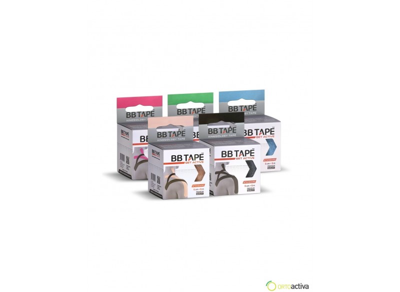 VENDAJE KINESIOLOGY BB TAPE COLORES LISOS