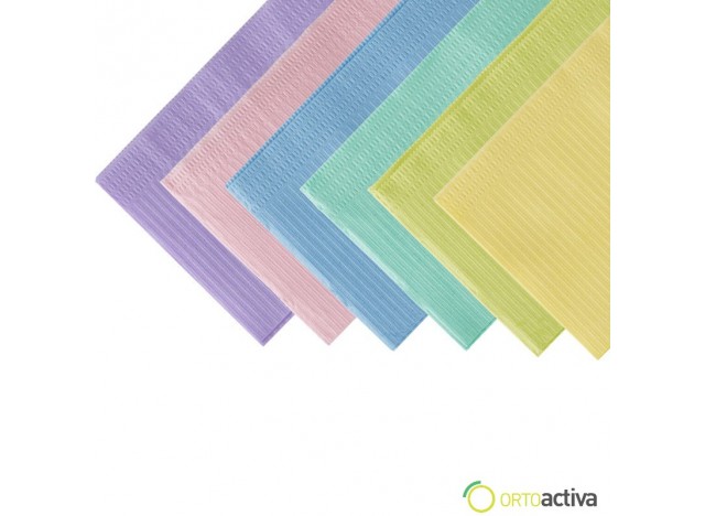SERVILLETAS BABERO PLASTICO 45 x 33 (500 unid.)