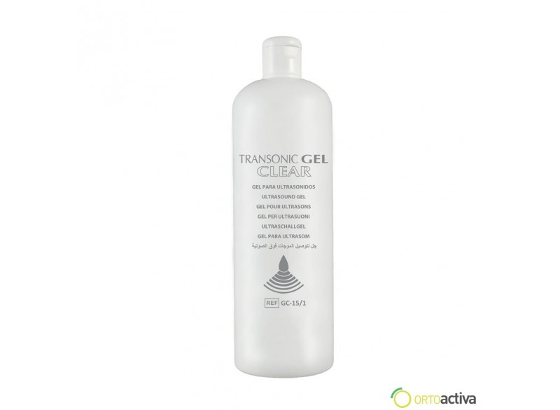 GEL ULTRASONIDOS TRANSPARENTE TRANSONIC