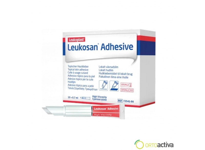 ADHESIVO CUTANEO TISULAR LEUKOSAN 0,7 ml.