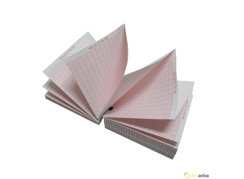 PAPEL ECG ZIG-ZAG  210 x 280 x 140 REF. AT-102  SCHILLER