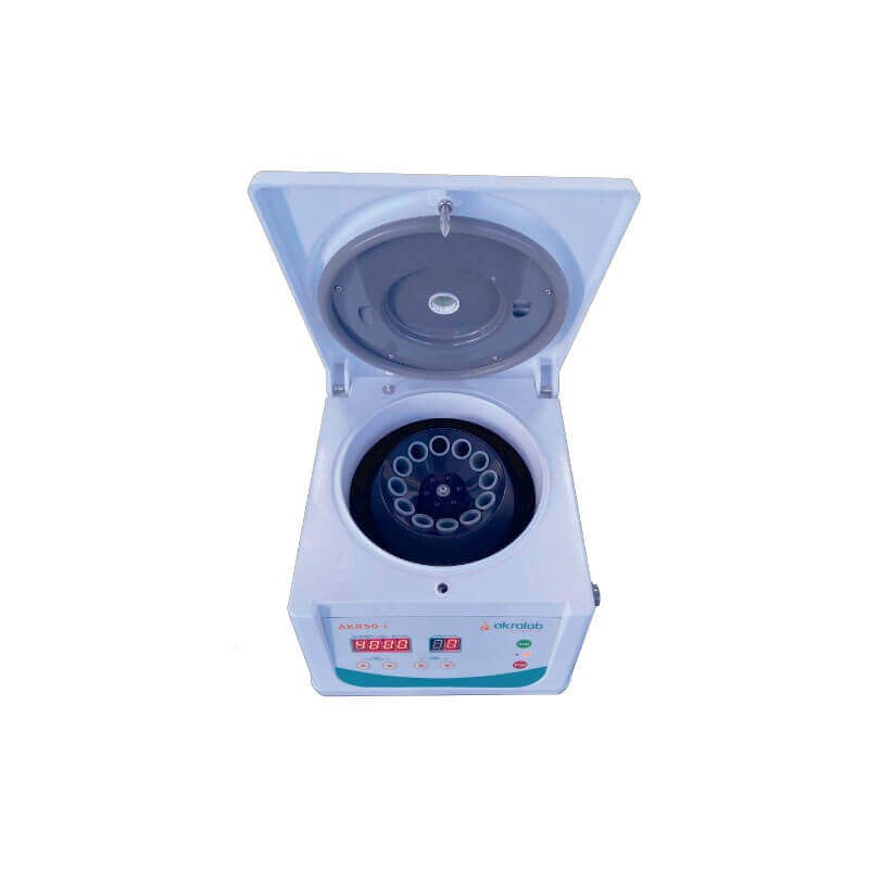 CENTRIFUGA ANGULAR DIGITAL INDUCCION 12x10 ml. MOD AKR50-i 4000RPM