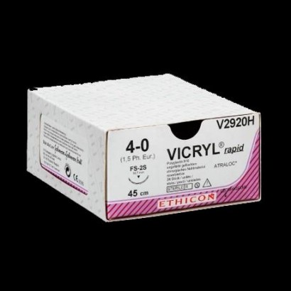 SUTURA VICRYL V304H 4/0 AG....
