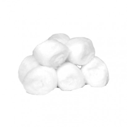BOLAS DE ALGODON BLANCO 0,6...