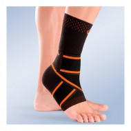 TOBILLERA ELASTICA CRUZADA TOB-500 NEGRA