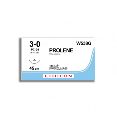 SUTURA PROLENE W538G 3 0 AG...
