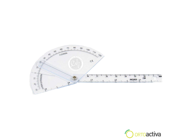 GONIOMETRO DE DEDO 14 cm.