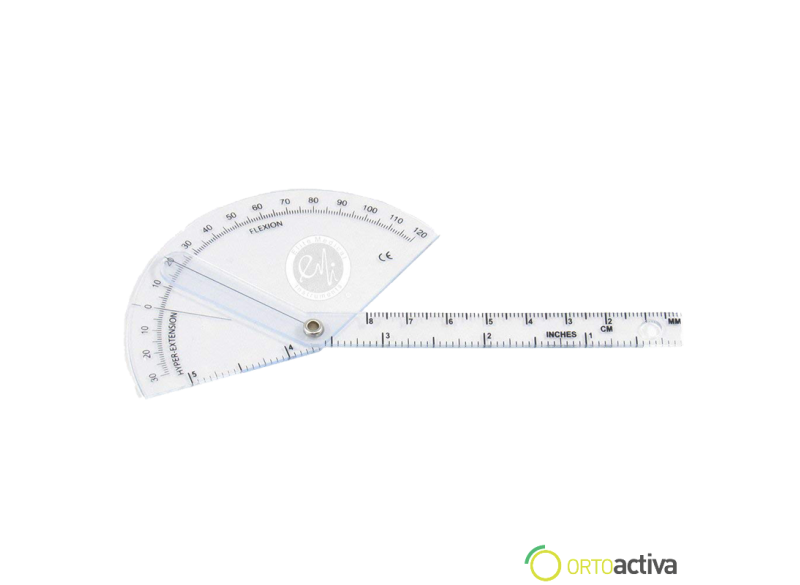 GONIOMETRO DE DEDO 14 cm.