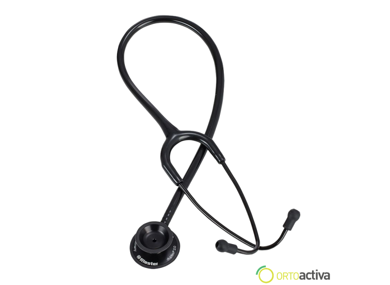  FONENDOSCOPIO DOBLE CAMPANA NEGRO RIESTER DUPLEX