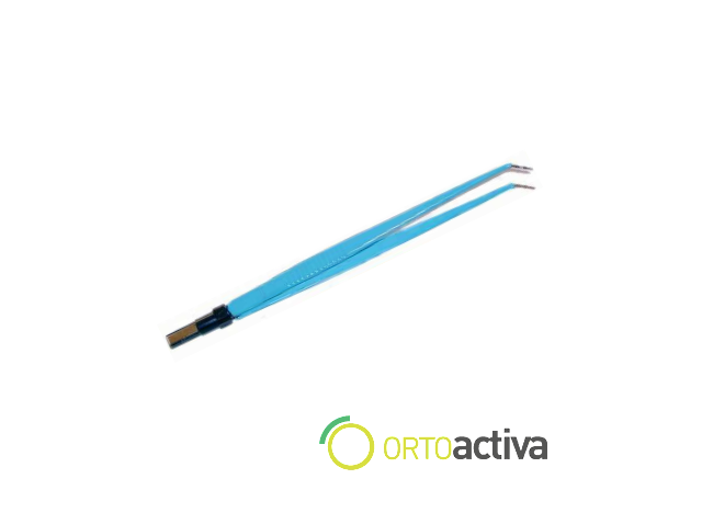 PINZA BIPOLAR CURVA 20 cm....