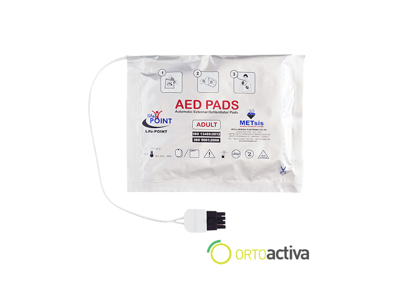 ELECTRODO DESFIBRILADOR PAD DEF. LIFEPOINT PRO AED S/2 CAB