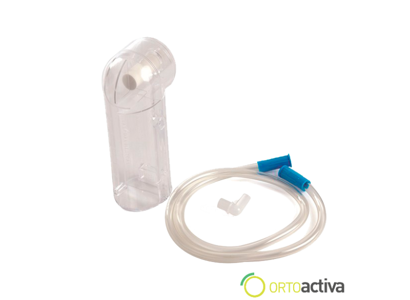 VASO ASPIRADOR DE SECRECIONES LCSU4 300 ML CON TUBOS LAERDAL