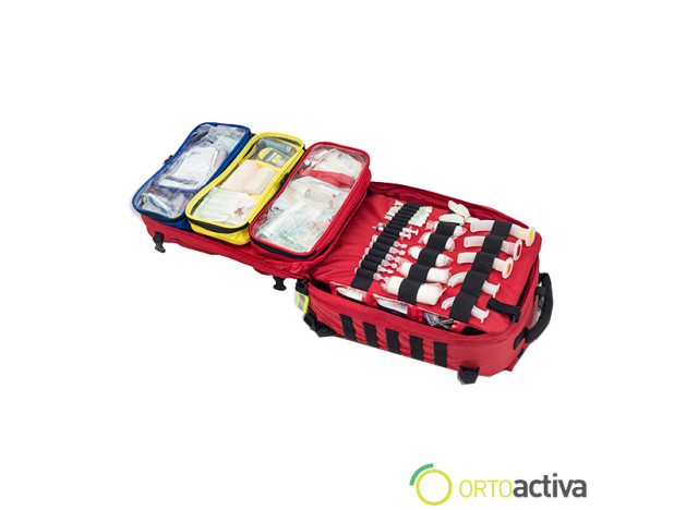 MOCHILA SANITARIA DE RESCATE / ROJO PARAMED´S REF. EB02.017