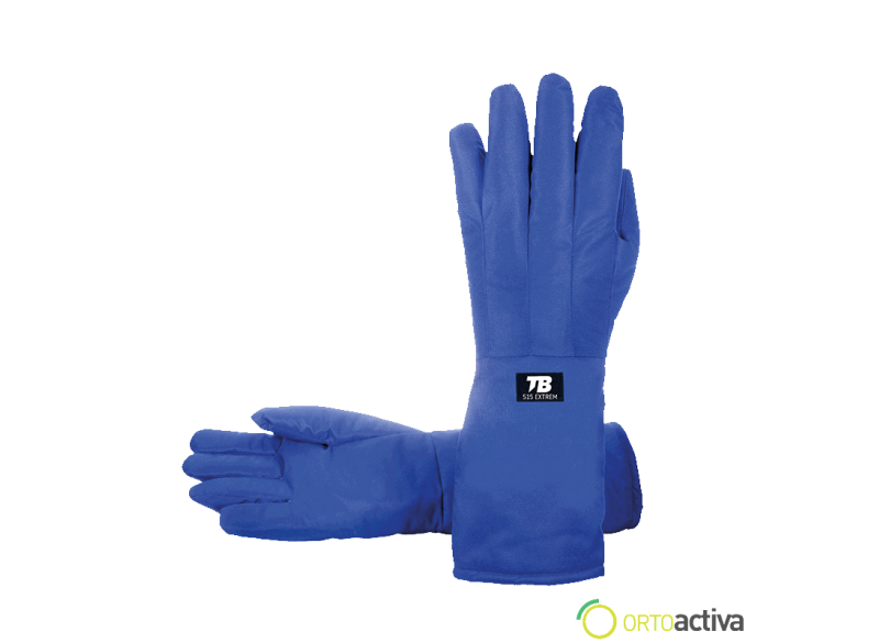 GUANTE DE PROTECCION NAILON AZUL HIDROFUGADO PARA NITROGENO 515XTREM