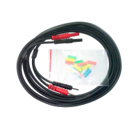 CABLE PACIENTE 2mm NEGRO CON CLIPS PARA EQUIPOS ENRAF NONIUS
