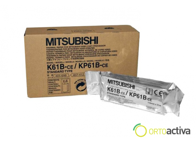 PAPEL ECOGRAFO MITSUBISHI K61B