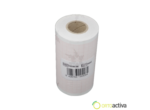 PAPEL ECG ROLLO  80 x 20...