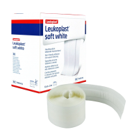 APOSITO ADHESIVO EN ROLLO LEUKOPLAST SOFT WHITE 6 x 5